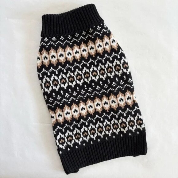 LOFT Fair Isle Dog Sweater NEW - Picture 2 of 5